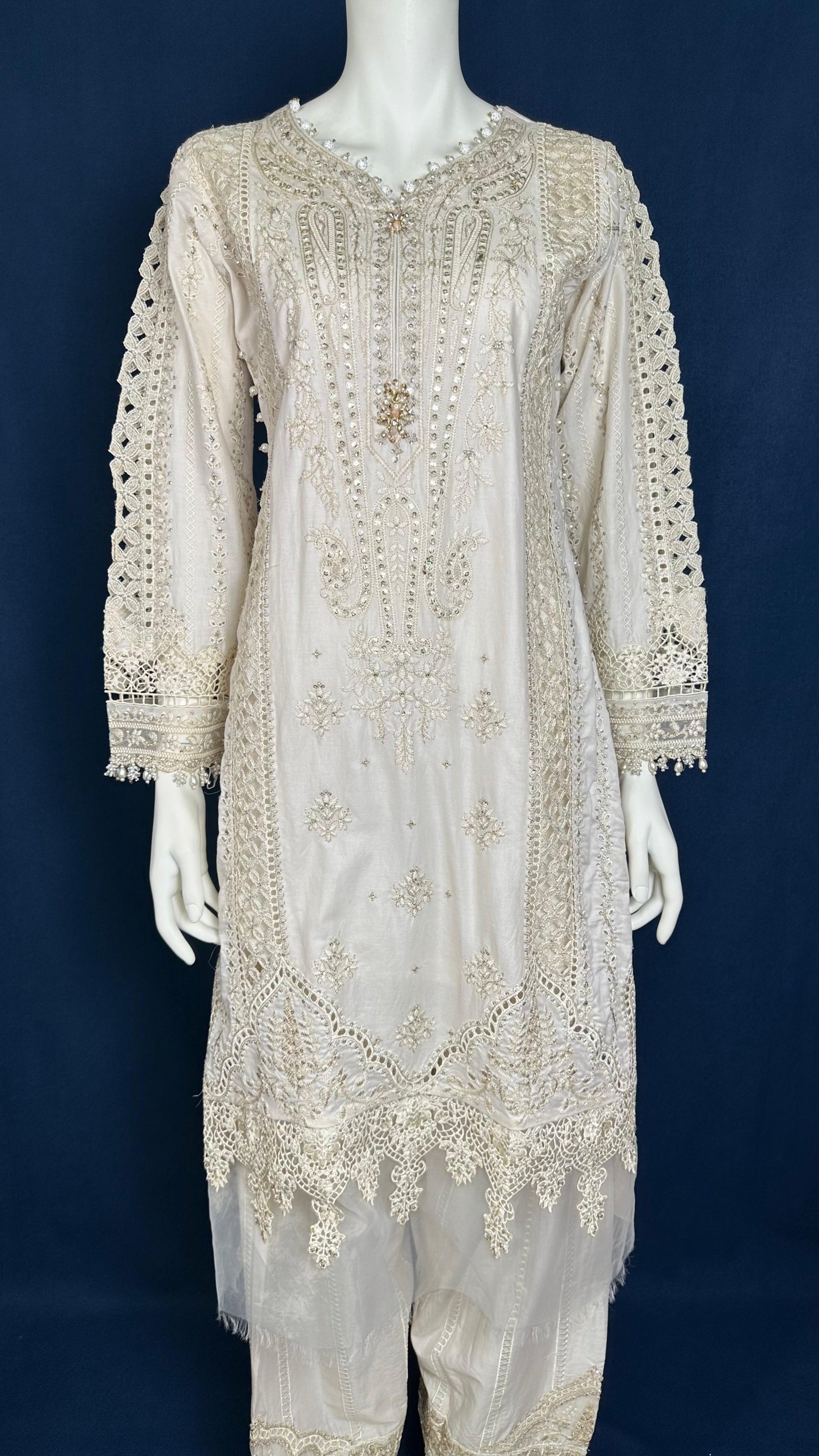 Royal Bloom | 3-Piece Embellished Ensemble