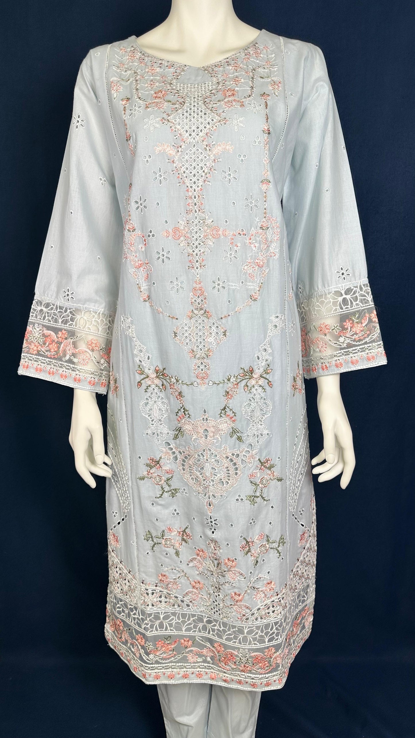 Rose Mist | 3-Piece Embroidered Set