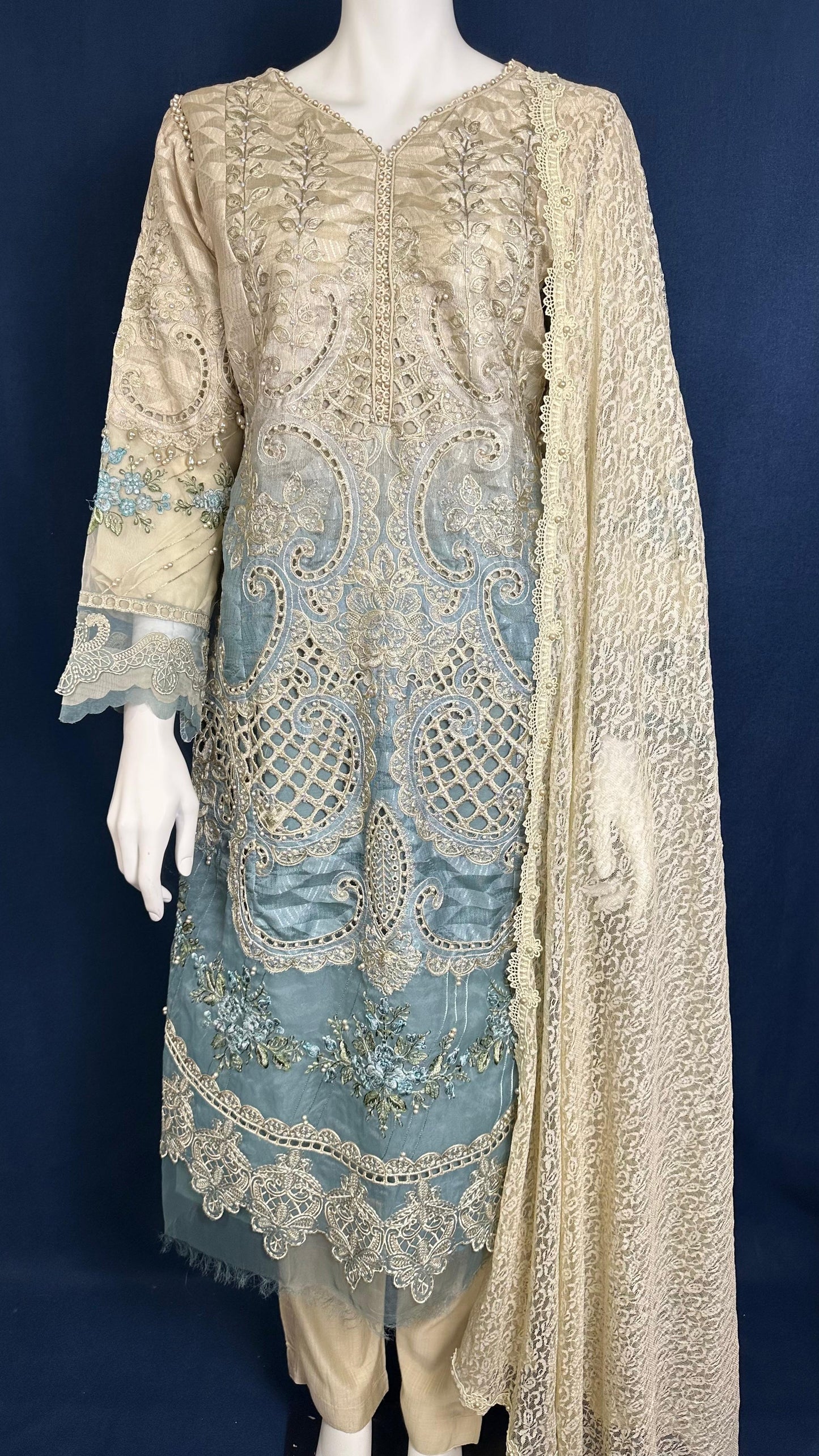 Celeste Glow | 3-Piece Embellished Set