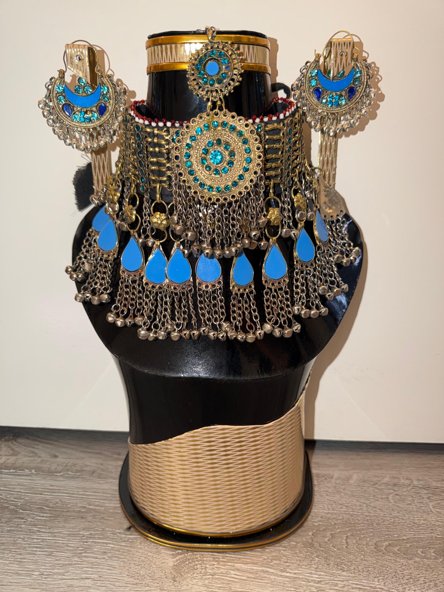 Afghan Elegant jewelry Set - Blue