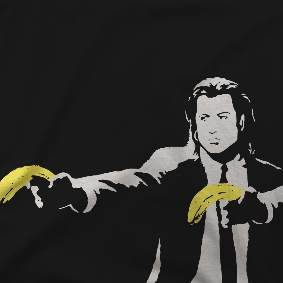 Banksy Pulp Fiction street art t-shirt