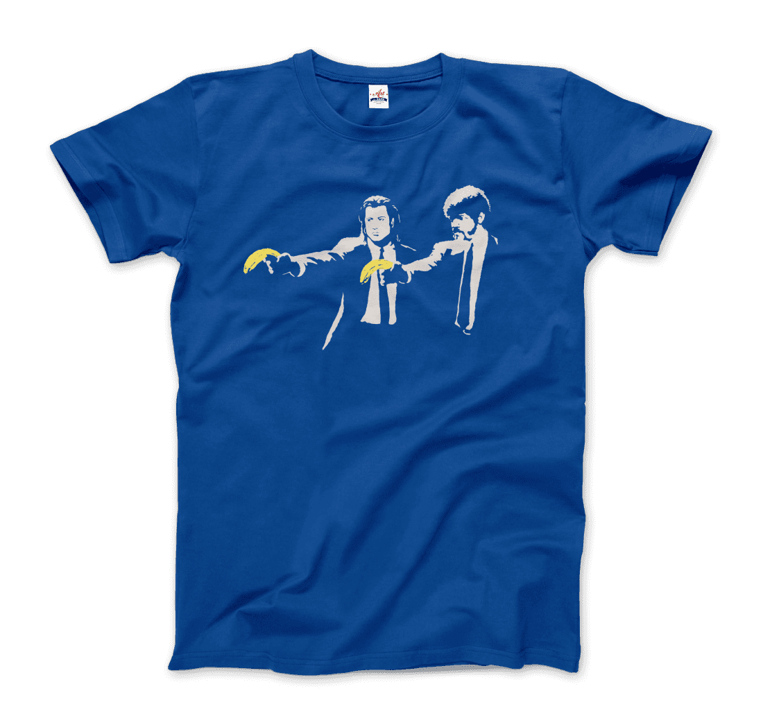 Banksy Pulp Fiction street art t-shirt