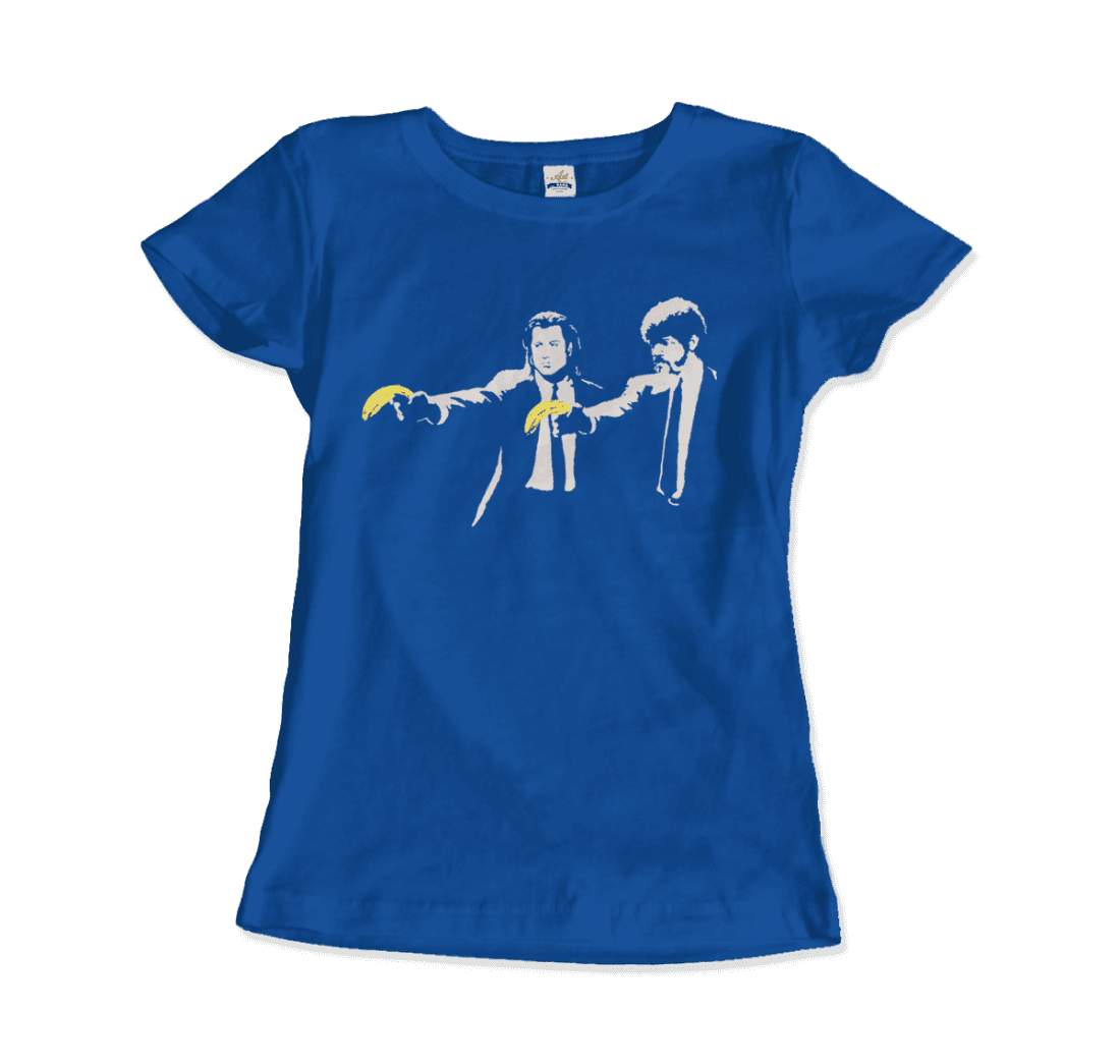 Banksy Pulp Fiction street art t-shirt