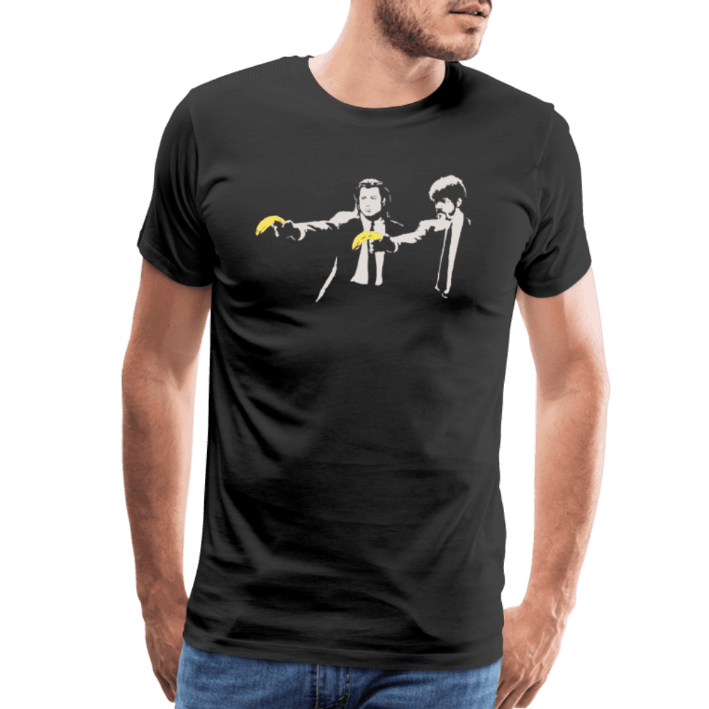 Banksy Pulp Fiction street art t-shirt