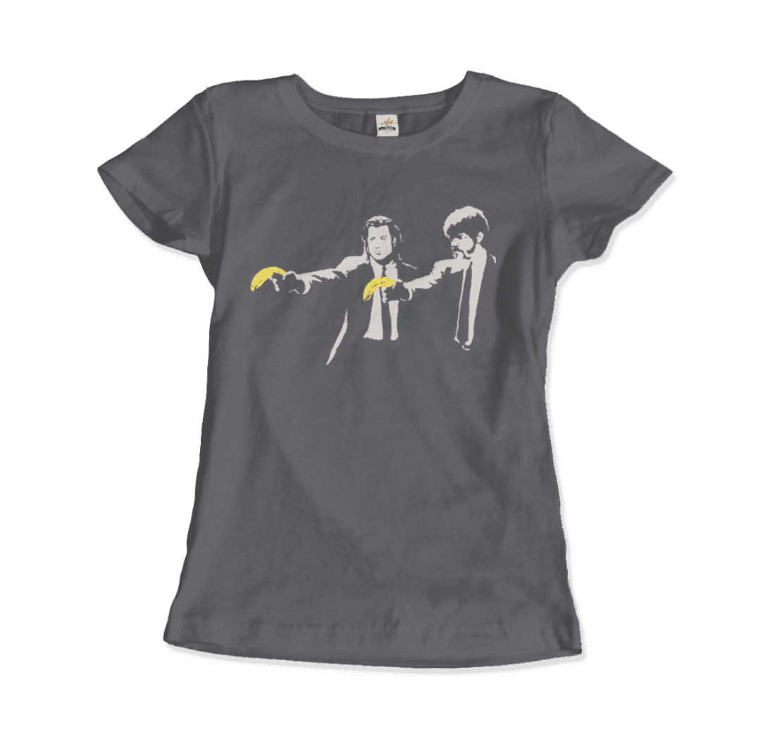 Banksy Pulp Fiction street art t-shirt