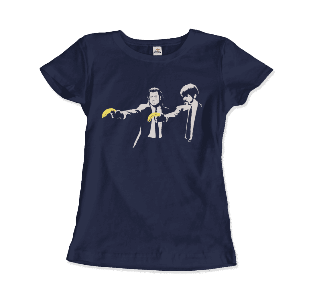 Banksy Pulp Fiction street art t-shirt